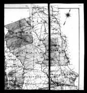 Delaware County Map - Above Right, Delaware County 1870